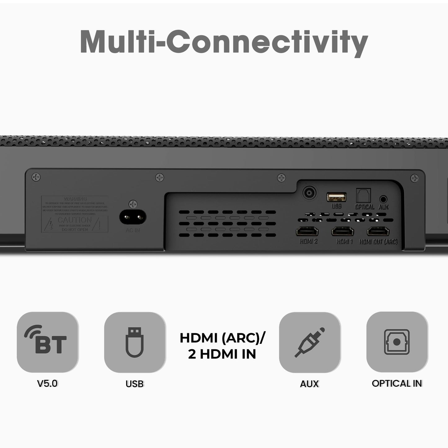 Zebronics Juke BAR 3850 Pro Dolby Atmos - Black