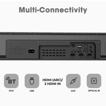 Zebronics Juke BAR 3850 Pro Dolby Atmos - Black