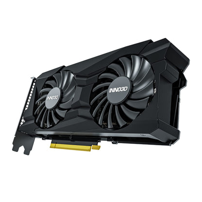 INNO3D Nvidia Geforce RTX 3050 6Gb Twin X2 Gddr6 96-Bit Pci-E 4.0 Integrated Gaming Graphics Card - N30502-06D6-1711Va60