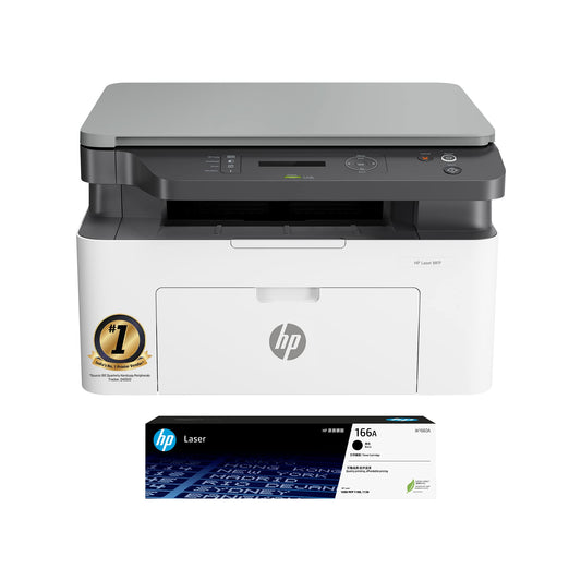 HP Monochrome Laser Printers MFP 1188A, Print, Copy, Scan, Hi-Speed Wired, USB 2.0,Up to 21 Ppm,150-Sheet Input Tray,100-Sheet Output Tray,10,000-Page Duty Cycle, 1-Year Warranty, Black&White, 715A2A