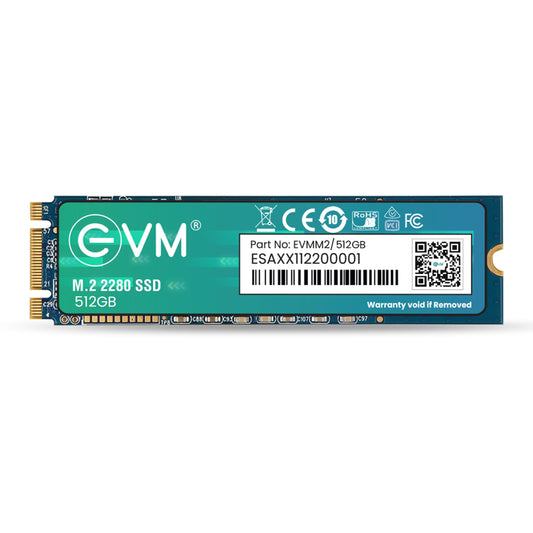 EVM 512GB M.2 (2280) SATA Internal SSD - 540MB/s Read & 450MB/s Write - 5-Year Warranty (EVMM2/512GB)