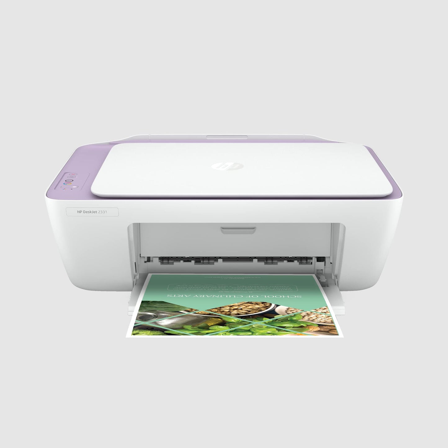 HP Deskjet 2331 Colour Printer, Scanner and Copier for Home/Small Office, Compact Size, Reliable, Easy Set-Up Through Smart App On Your Pc Connected Through USB, Ideal for Home.