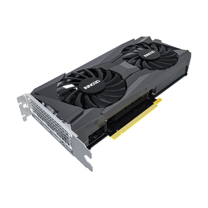 INNO3D Nvidia Geforce RTX 3050 6Gb Twin X2 Gddr6 96-Bit Pci-E 4.0 Integrated Gaming Graphics Card - N30502-06D6-1711Va60