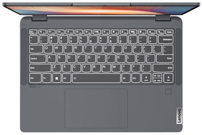 Lenovo IdeaPad Flex 5 Ryzen 7 5700U 14" (35.5cm) WUXGA+ IPS 2-in-1 Laptop (16GB/512GB SSD/Win 11/Office 2021/Backlit KB/Fingerprint/FHD Camera/Alexa/3 Month Game Pass/Storm Grey/1.5Kg), 82R900HFIN