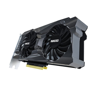 INNO3D Nvidia Geforce RTX 3050 6Gb Twin X2 Gddr6 96-Bit Pci-E 4.0 Integrated Gaming Graphics Card - N30502-06D6-1711Va60