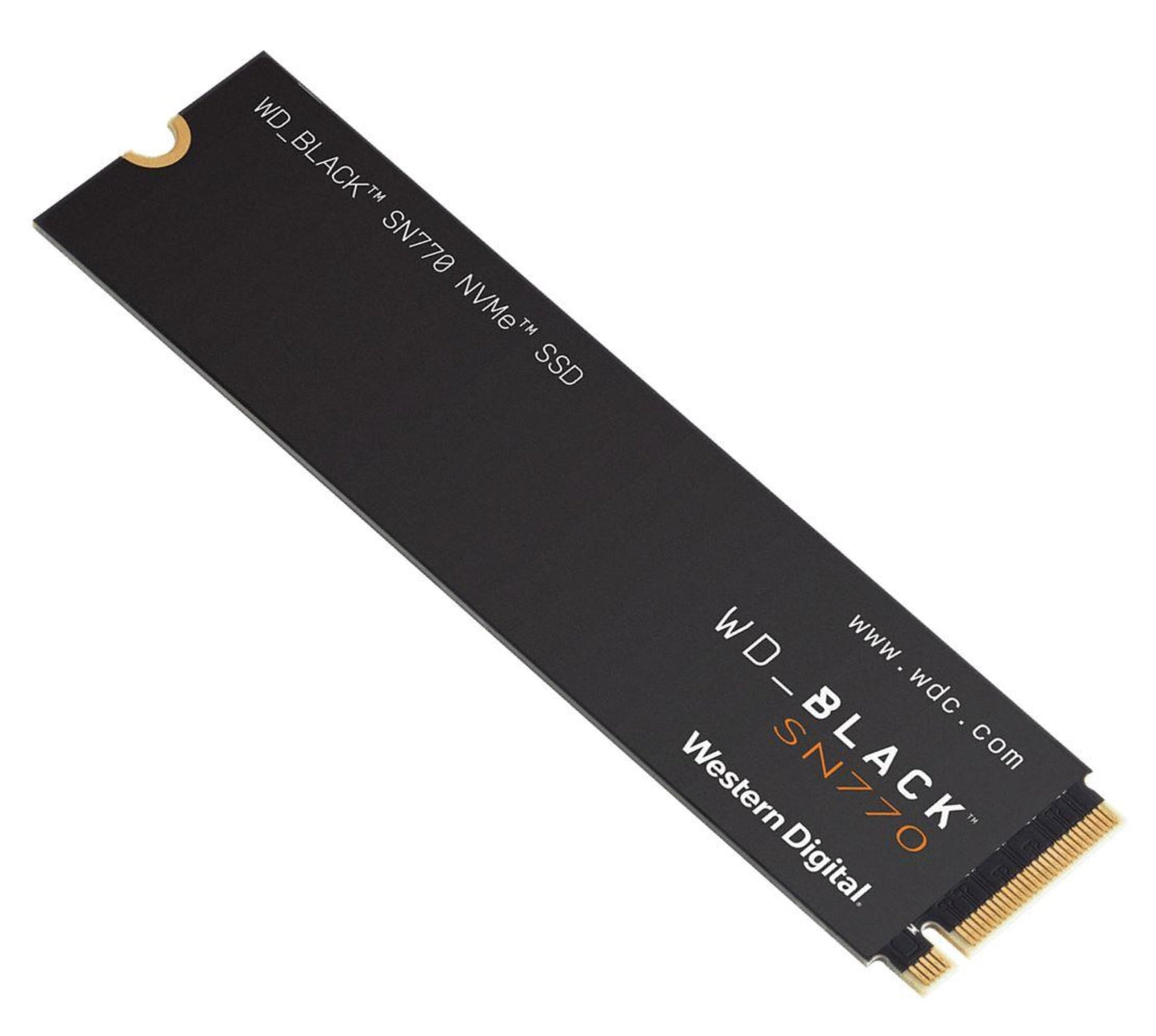 Western Digital WD Black SN770 NVMe 1TB, Upto 5150MB/s, 5Y Warranty, PCIe Gen 4 NVMe M.2 (2280), Gaming Storage, Internal Solid State Drive (SSD) (WDS100T3X0E)