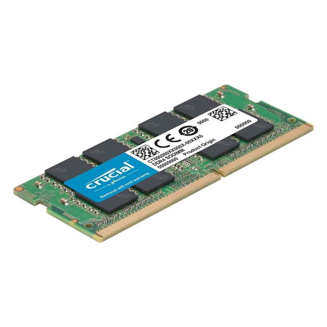 Crucial Basics 8GB DDR4 1.2v 2666Mhz CL19 SODIMM RAM Memory Module for Laptops and Notebooks, Green