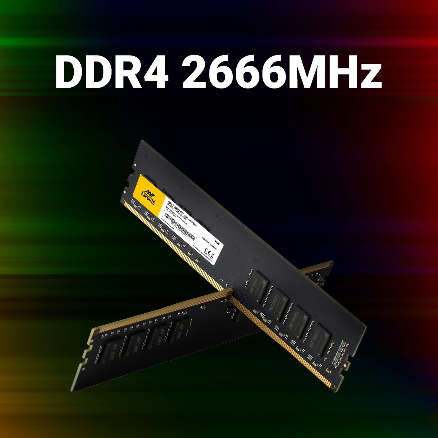 Ant Esports 690 NEO VS 8GB (1 * 8GB) DDR3 1600 MHz CL 11-11-11-28 U-DIMM Desktop Memory - AE8GD3U16M16C