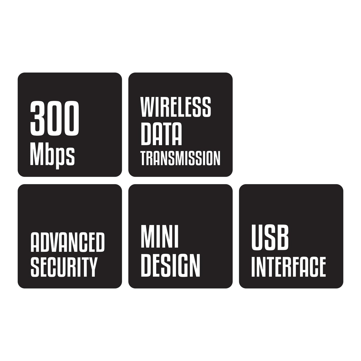 Zebronics USB300WF1 WiFi Dongle Mini Adapter,Supports 300Mbps Wireless Data Transmission Rate with Access Point Mode for Hotspot (Black)