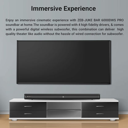 Zebronics JUKE BAR 6000 DWS PRO