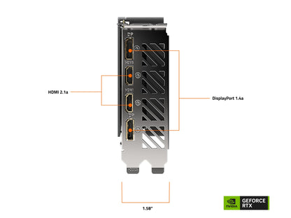 GIGABYTE Geforce RTX 4060 Eagle Oc 8G Graphics Card, 3X Windforce Fans, 8Gb 128-Bit Gddr6, Gv-N4060Eagle Oc-8Gd Video Card, pci_e_x16