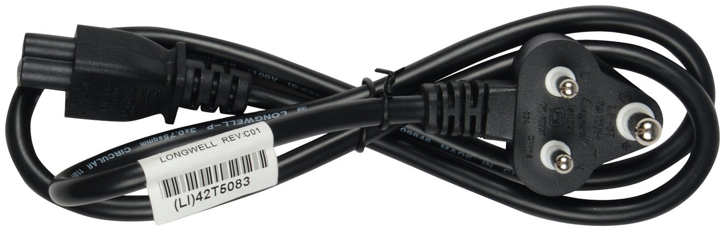 Lenovo 65W USB Slim Tip Rectangular pin Laptop Adapter/Charger with Power