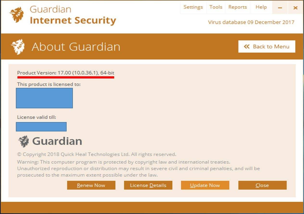Guardian Internet Security