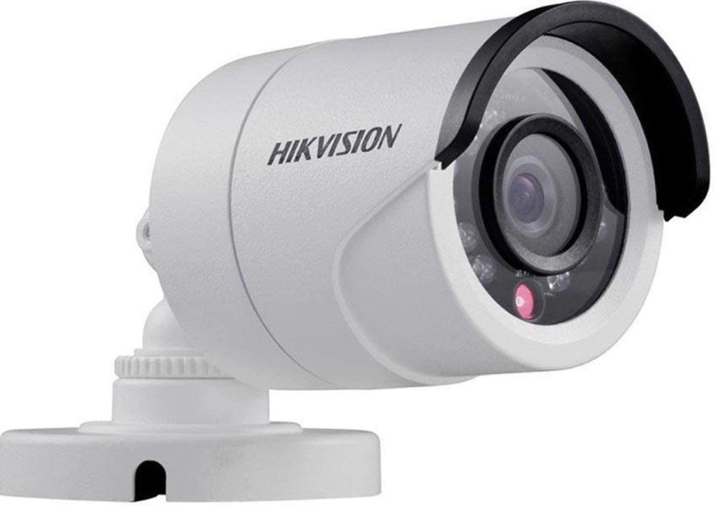 HIKVISION 2MP Eco HD 1080P Night Vision Bullet Outdoor Wired CCTV Camera for 2MP & Above DVRs, White