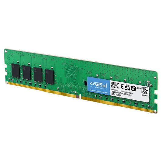 Crucial RAM 8GB DDR4 3200MHz CL22 (or 2933MHz or 2666MHz) Desktop Memory CT8G4DFRA32A Green