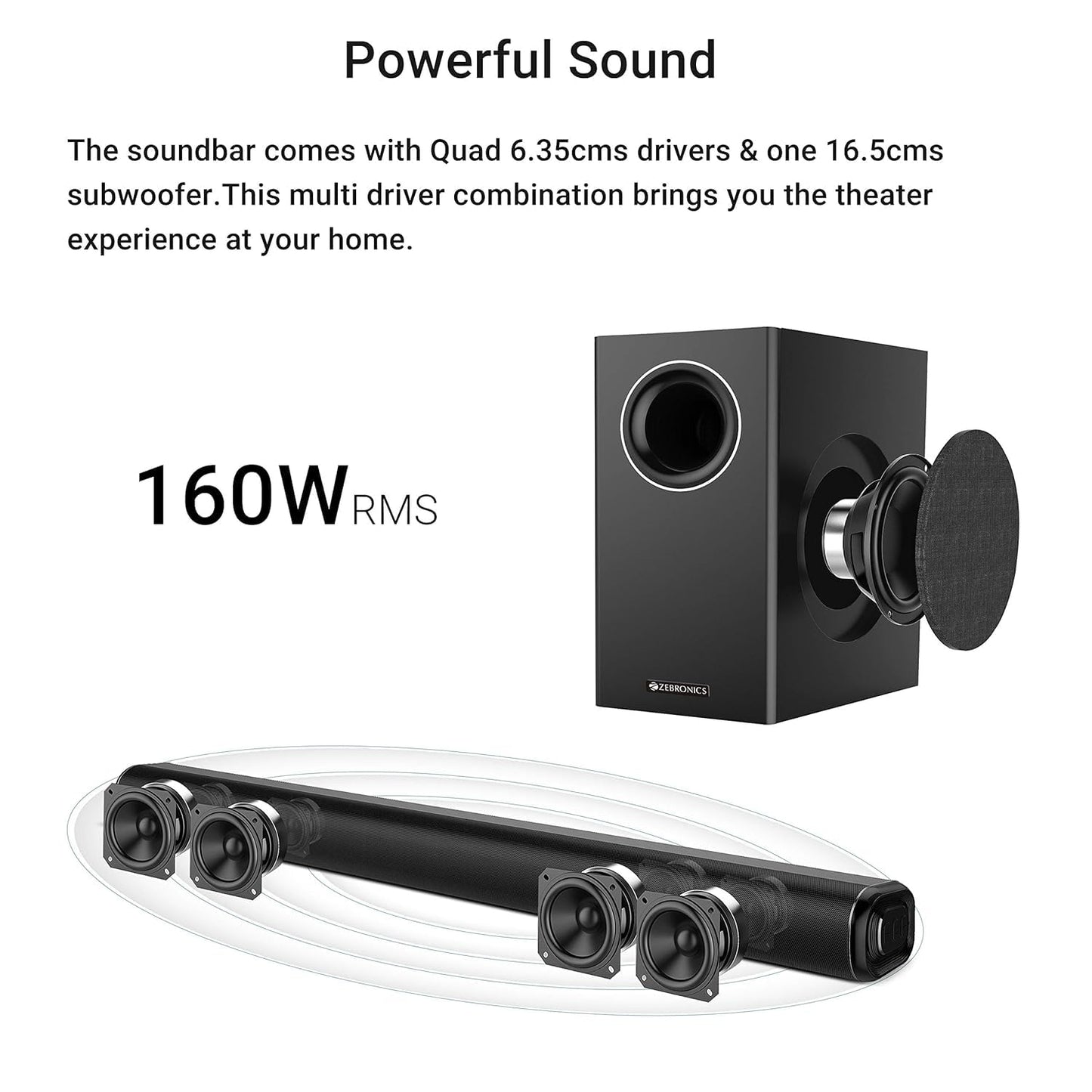 Zebronics JUKE BAR 6000 DWS PRO