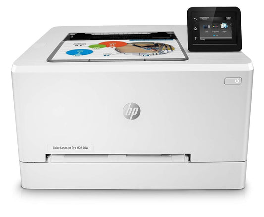 HP Color Laserjet Pro M255DW, Duplex Color Laser, Worry free Dual band Wi-Fi Printer, Ulta-fast printing speed, Network support