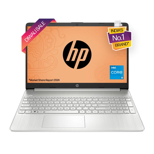 HP 15s Core i5 12th Gen (16GB RAM/512GB SSD/FHD/MS Office 21 /Backlit Keyboard /15.6-inch (39.6 cm)/FHD/Windows 11/Silver/1.69 kg) fy5009TU/fd0111tu Laptop