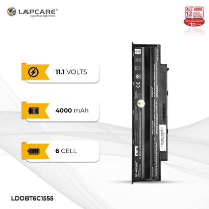 Lapcare J1KND Laptop Battery for Dell Inspiron