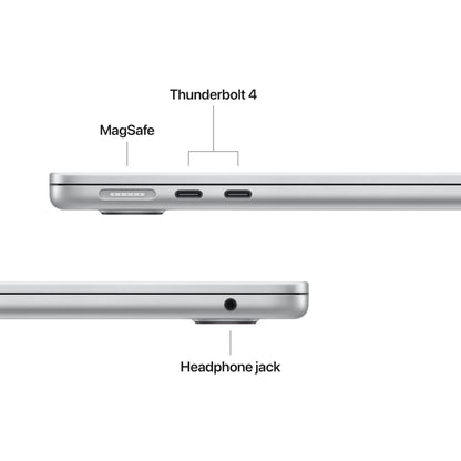 Apple 2025 MacBook Air (13-inch, Apple M4 chip with 10-core CPU and 8-core GPU, 16GB Unified Memory, 256GB) - Silver