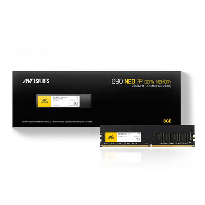 Ant Esports 690 NEO VS 8GB (1 * 8GB) DDR3 1600 MHz CL 11-11-11-28 U-DIMM Desktop Memory - AE8GD3U16M16C