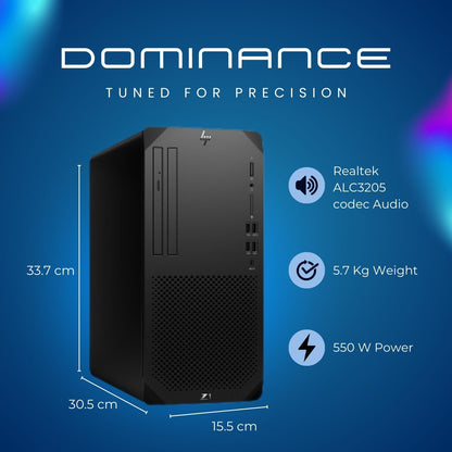 HP Z1 G9 Tower Desktop 550W Intel Core i7-14700 Windows 11 Pro