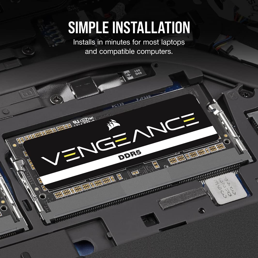 Corsair VENGEANCE DDR5 SODIMM 32GB (1x32GB) DDR5 4800MHz C40