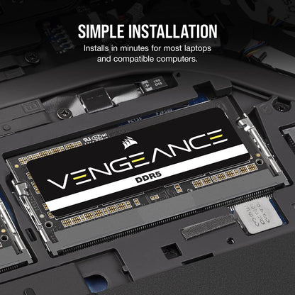 Corsair VENGEANCE DDR5 SODIMM 32GB (1x32GB) DDR5 4800MHz C40