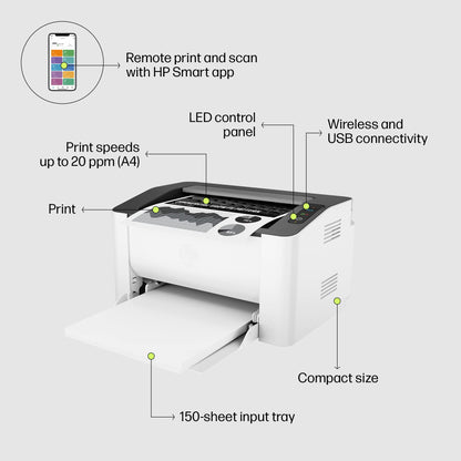 HP Laser 1008W Monochrome Laser Printers