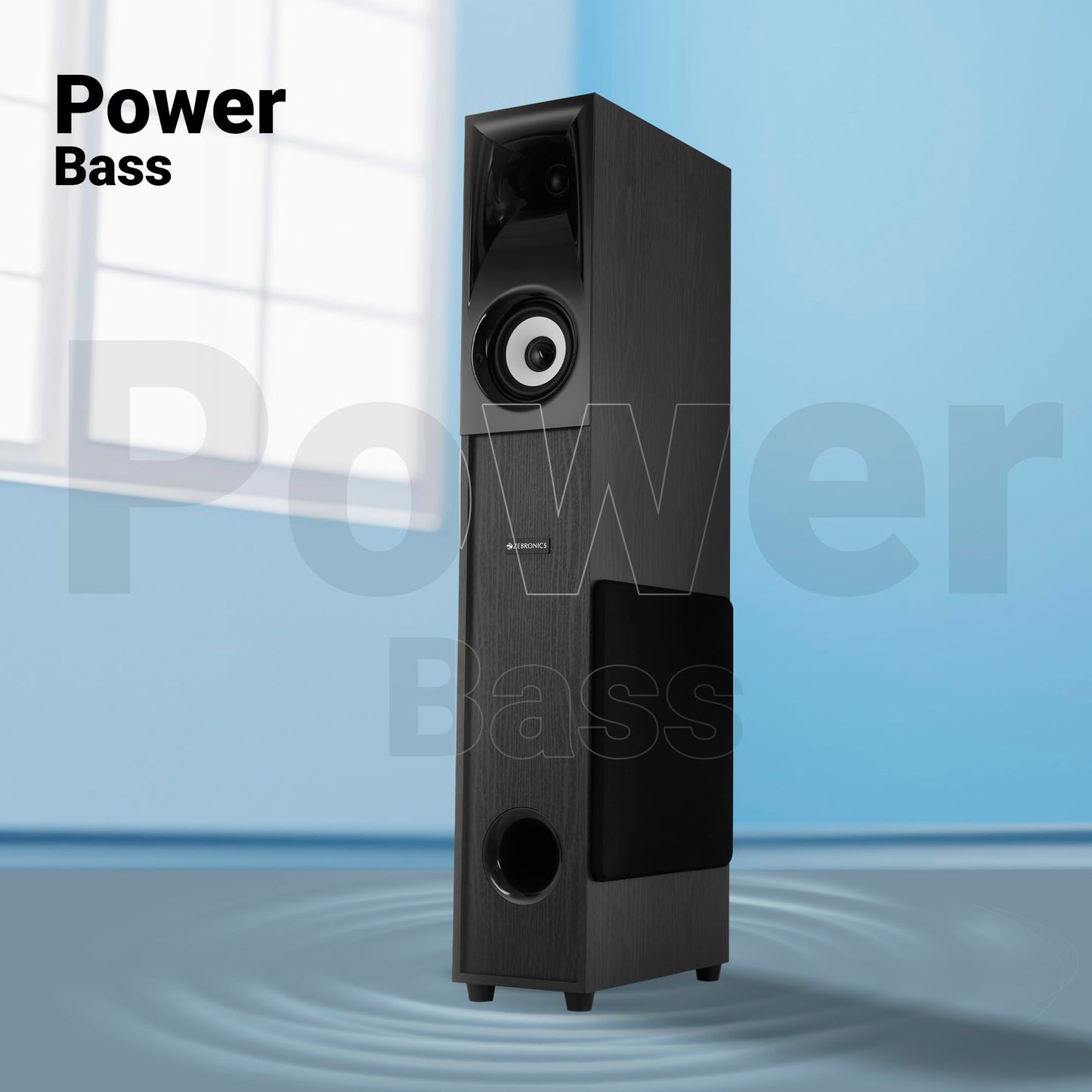 Zebronics Hammer Dual Tower Speaker