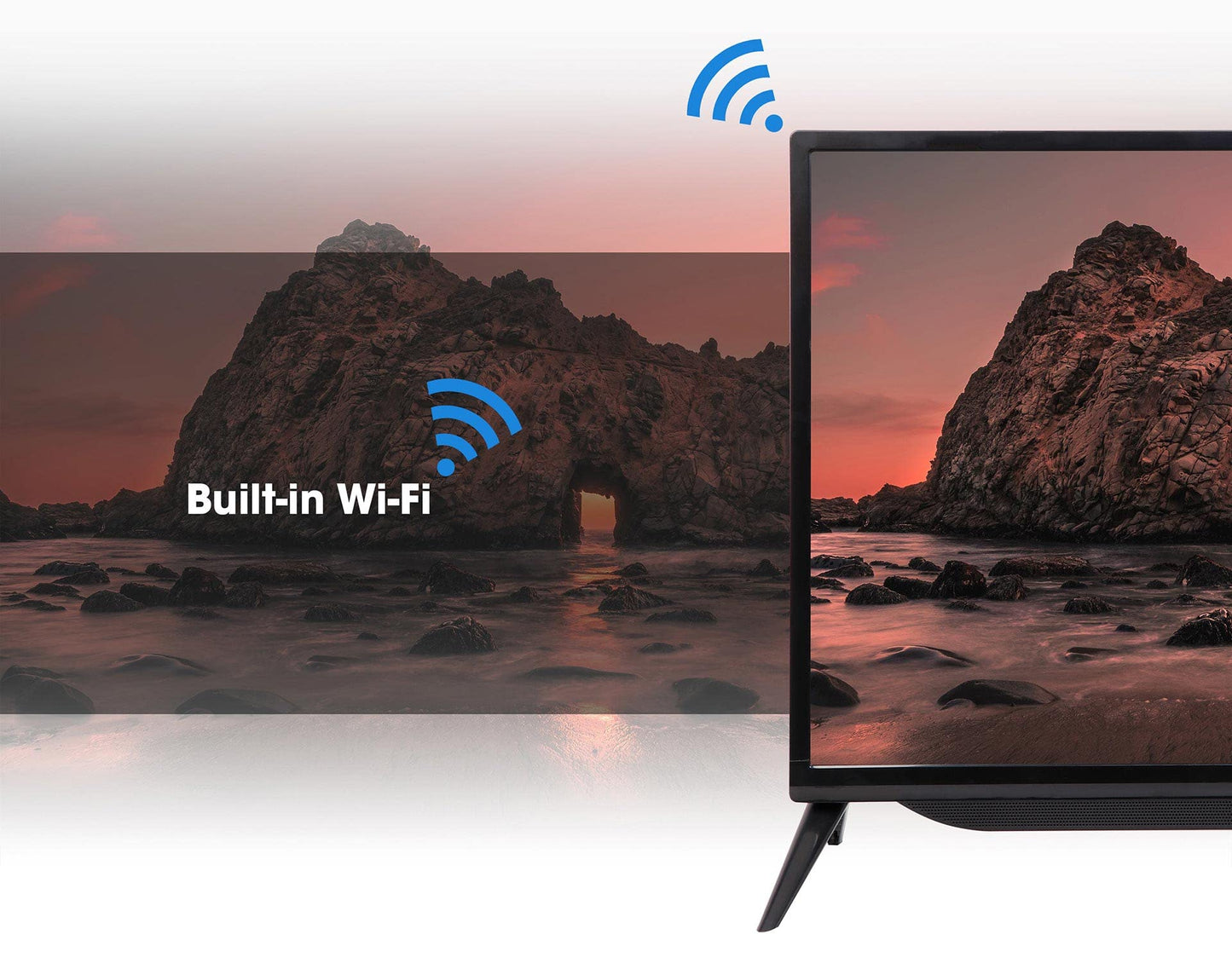 Zebronics 32P1S Smart LED TV 32" Inch with Wall Mount