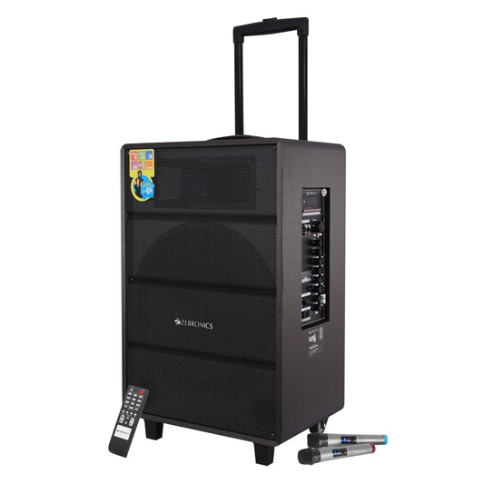 ZEBRONICS Banjo PRO, 120 Watts RMS, Trolley Speaker with Bluetooth 4.2