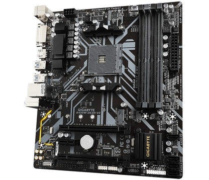 GIGABYTE B450M DS3H V3 (AMD Ryzen AM4/Micro ATX/M.2/HMDI/DVI/USB 3.1/DDR4/Motherboard)