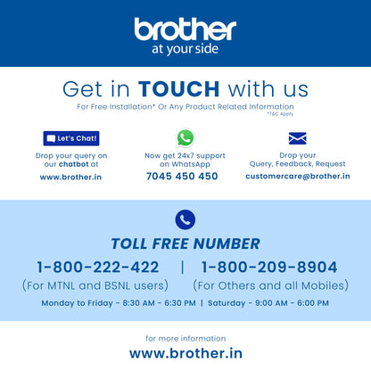 Brother Ink Tank DCP-T426W Multifunction (Print Scan Copy) Color Printer Best for Home, 150 Sheet Paper Tray, WiFi, Print Up to 7.5 K Pages in Black and 5 K in Color Each for (CMY), Free Installation