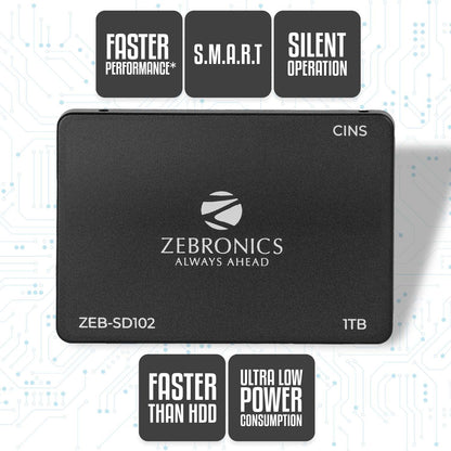 ZEB-SD26 256 GB Solid State Drive, TLC, SATA II & SATA III Interface