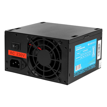 ZEBRONICS ZS500 500W Non Modular Power Supply with Silent 120mm RGB Fan, SATA x 3, 12V 28A (Max.), Over Voltage/Short Circuit Protection