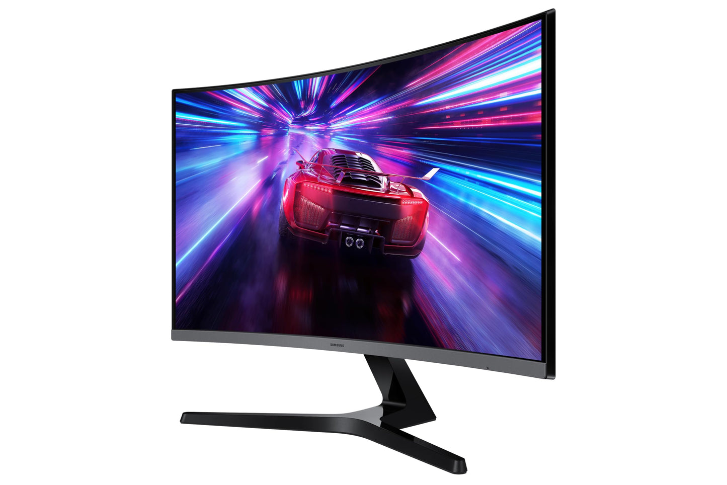 Samsung 27" (68.6 cm) S3 1800R Curved Monitor|FHD 1920 x 1080|100 Hz|4 ms|Ports-HDMI,VGA|Game Mode|Eye Saver Mode|LS27D390GAWXXL||Wall Mountable|Black