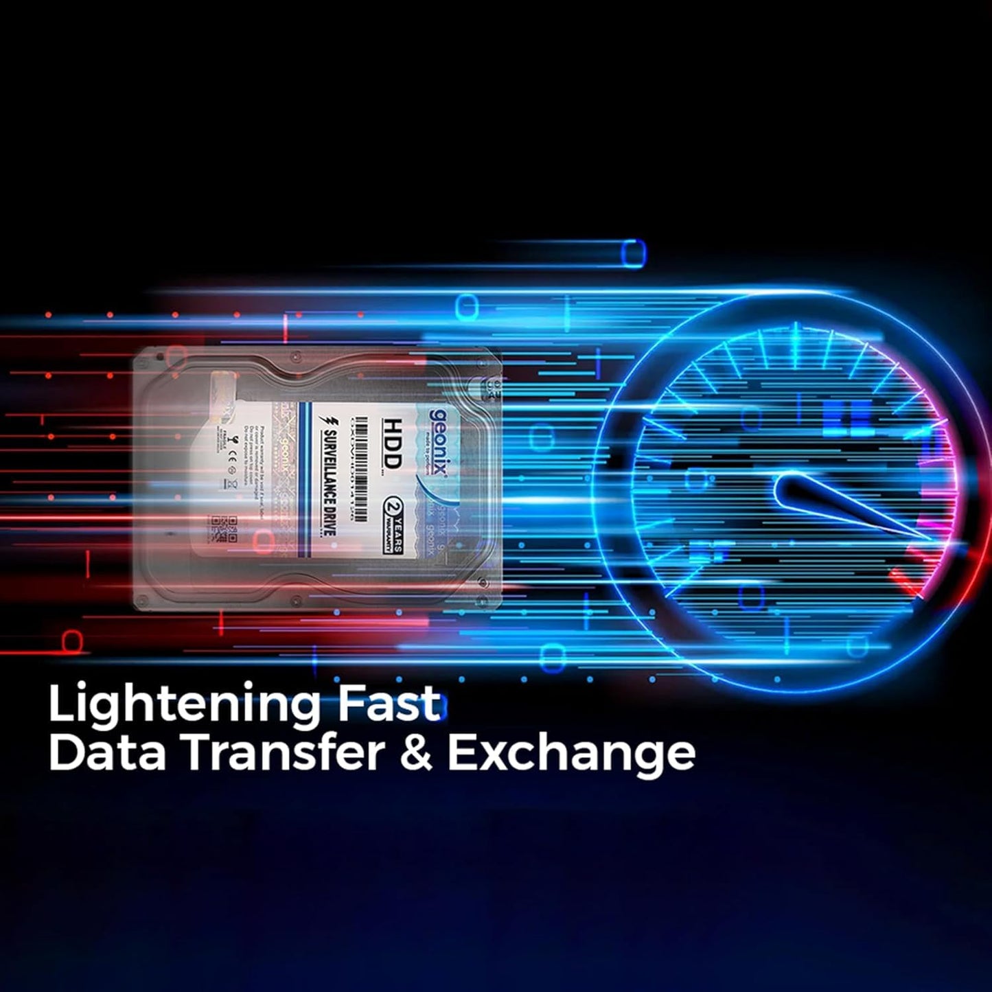 Geonix 12 TB SATA Hard Drive for Desktop/Surveillance