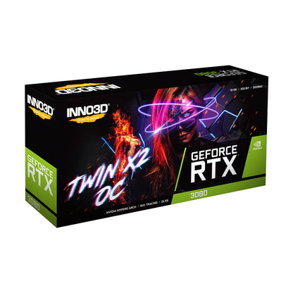 INNO3D Nvidia Geforce RTX 3050 6Gb Twin X2 Gddr6 96-Bit Pci-E 4.0 Integrated Gaming Graphics Card - N30502-06D6-1711Va60