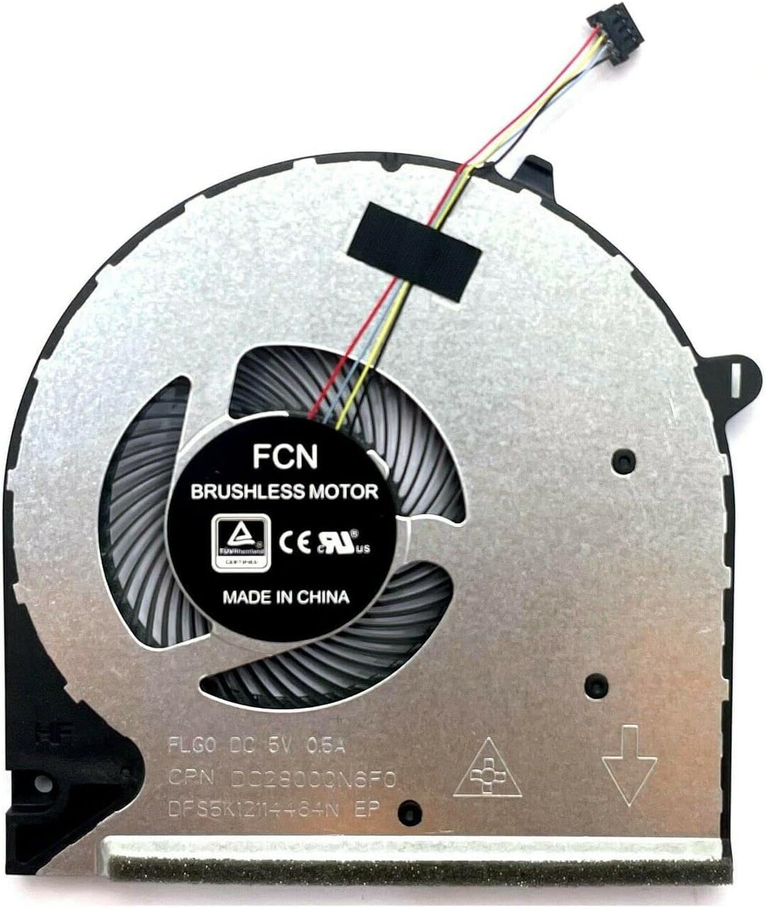 WEZA Replacement Laptop CPU Cooling Fan for HP 15s-du 15s-dr 15-dw 15-dy 250 255 G8 G9 SPS 15-GW 15S-GU 15S-GY 15S-GR 15-DW0043DX 15s-du0096tu 15s-du0002TX 255 TPN-C151 Series L52034-001 FLG0 laptop