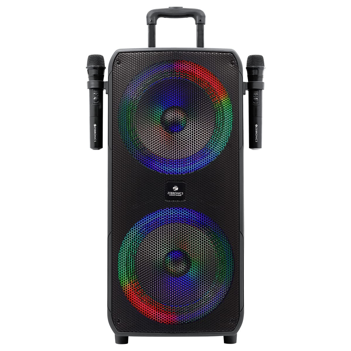 Zebronics JOLT Plus 100 Watts Trolley DJ Speaker