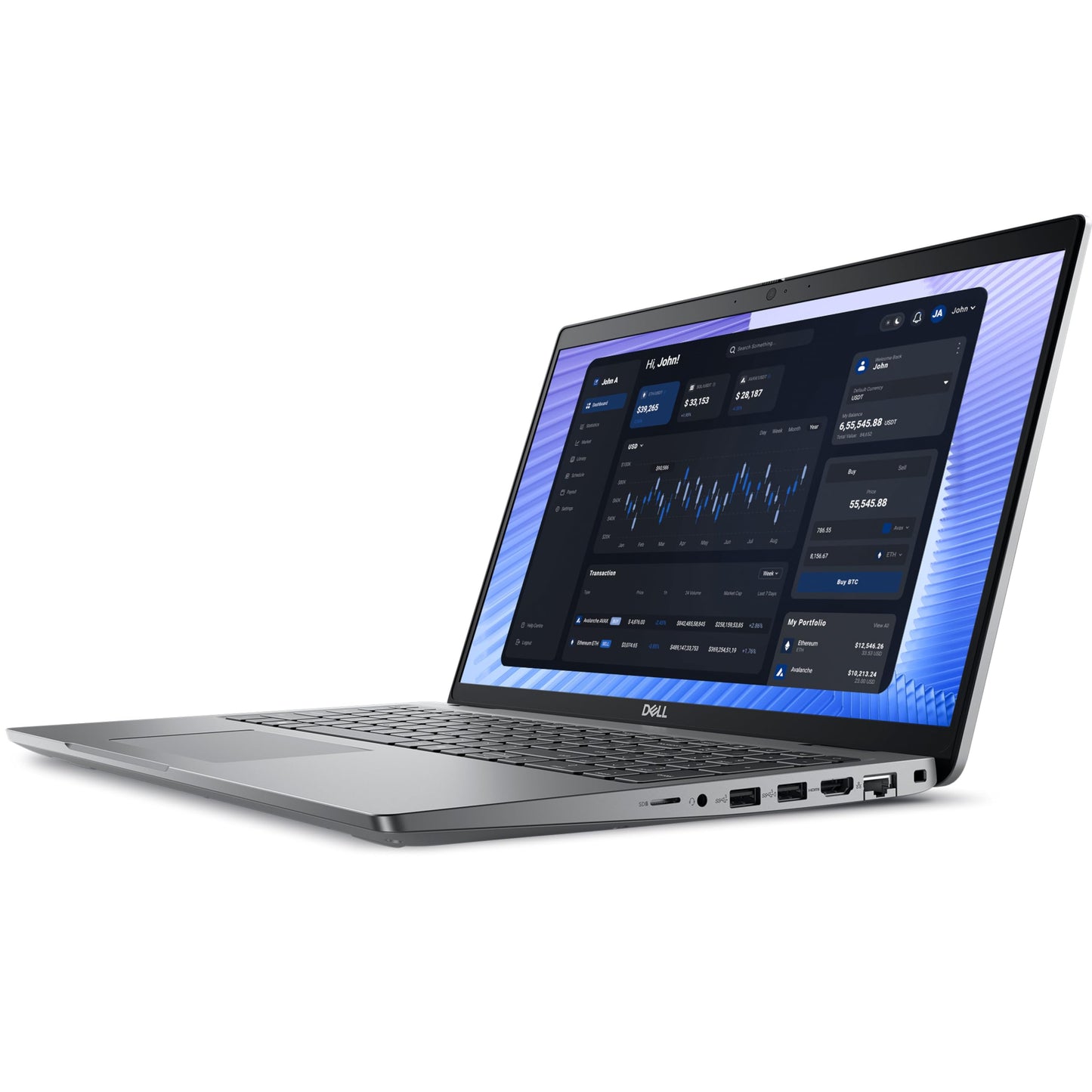 Dell Precision 3590 Workstation Business AI Laptop, 15.6" FHD Computer, Intel 16-Core Ultra 7 155H (Beat i7-13705H), Intel Arc, 64GB DDR5 RAM, 2TB PCIe SSD, WiFi 6E