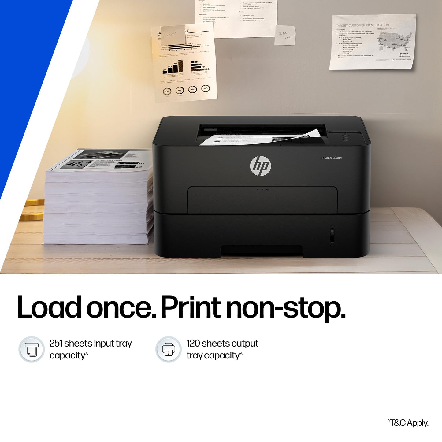 HP 303dw Auto Duplex WiFi Laser Printer (New Launch)