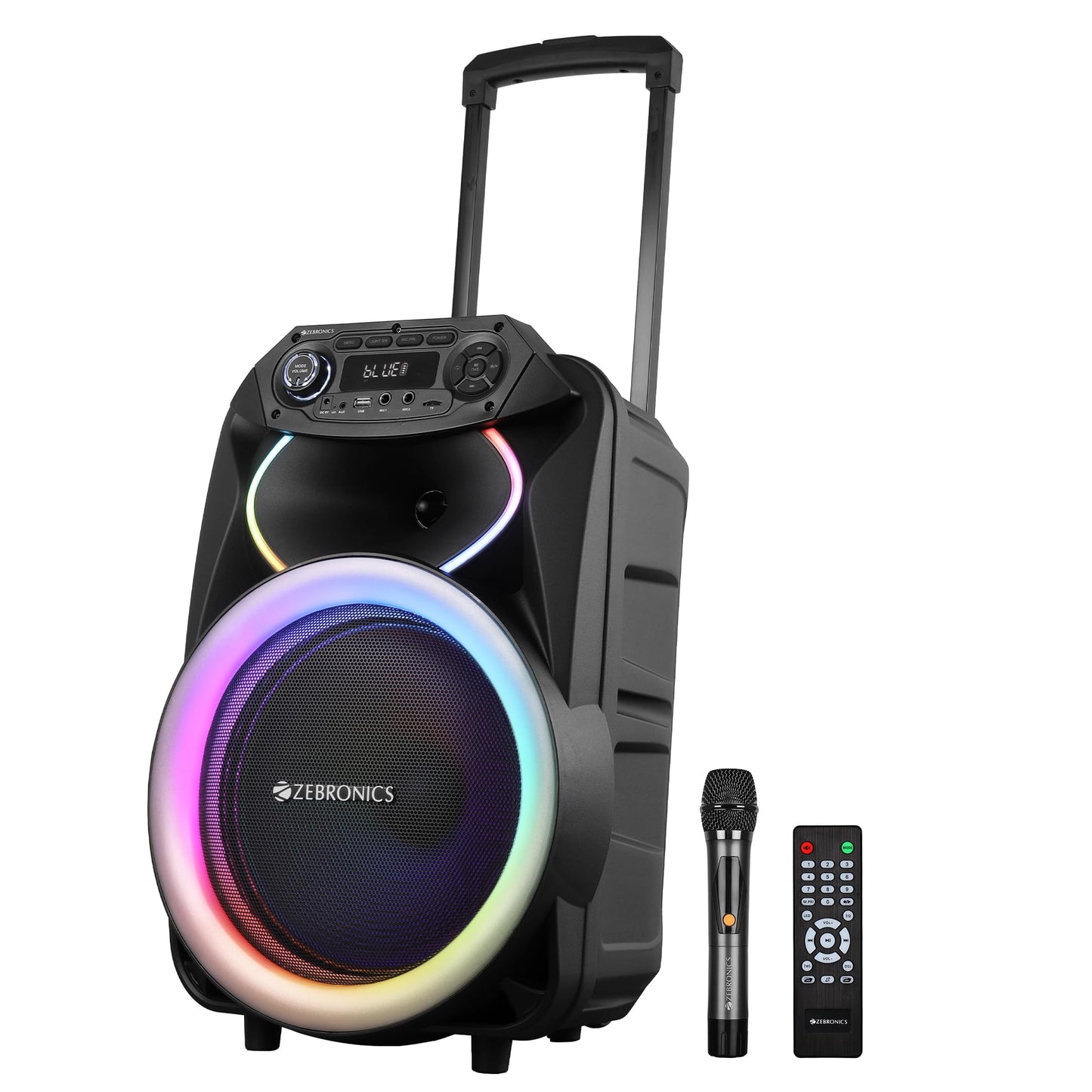 ZEBRONICS GINOX Party Trolley DJ Speaker