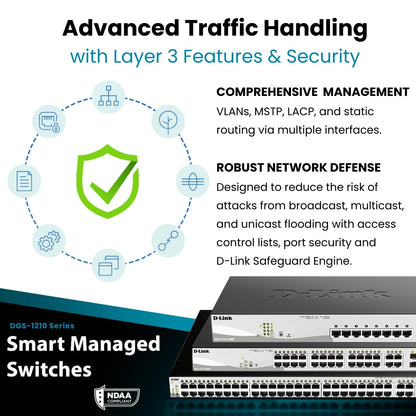 D-Link Business DGS-1210-10 10-Port Gigabit