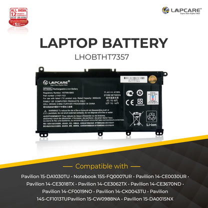 Lapcare Laptop Battery for HP Pavilion 240 G7, 245 G7, 250 G7, 255 G7, 340 G5, 348 G5 Series Laptop Battery