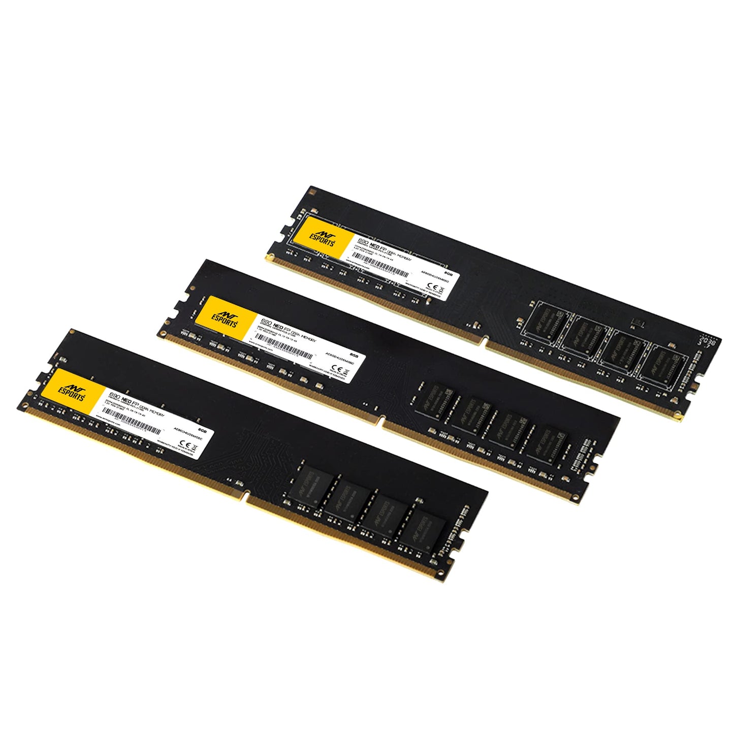 Ant Esports 690 NEO VS 8GB (1 * 8GB) DDR3 1600 MHz CL 11-11-11-28 U-DIMM Desktop Memory - AE8GD3U16M16C