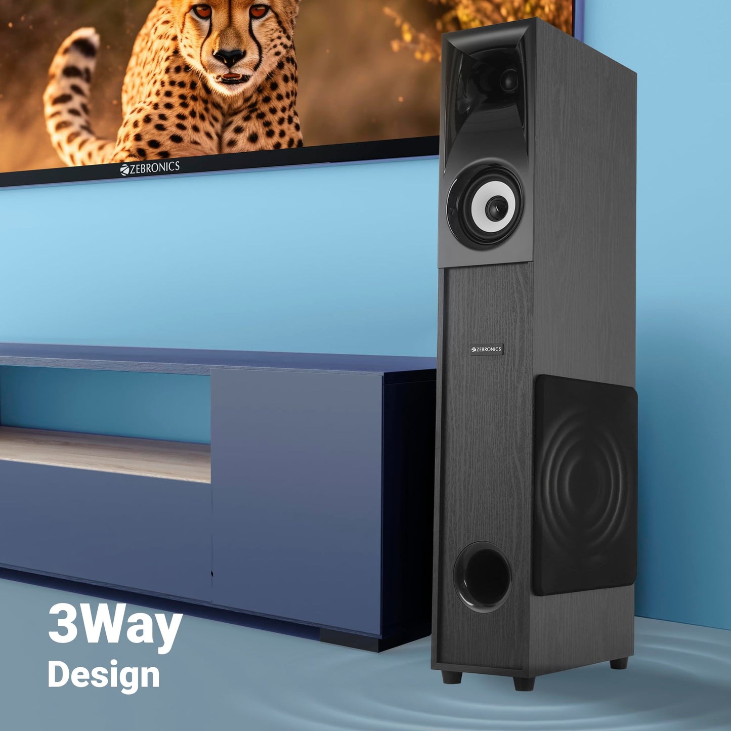 Zebronics Hammer Dual Tower Speaker