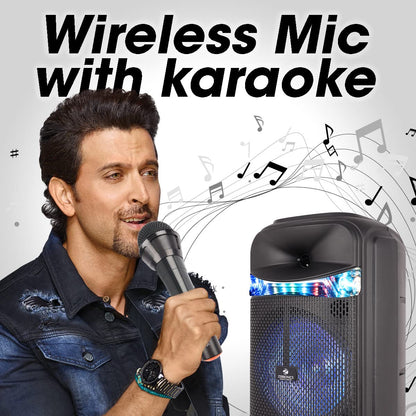 Zebronics JOLT 50 Watts Trolley DJ Speaker