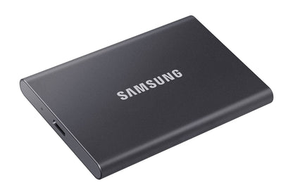 Samsung T7 1TB Up to 1,050MB/s USB 3.2 Gen 2 (10Gbps, Type-C) External Solid State Drive (Portable SSD) Grey(MU-PC1T0T)